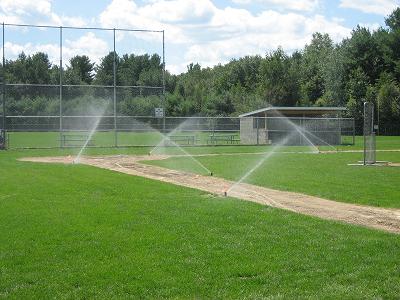 NH MA Michele Park Ballfield Irrigation System Install
